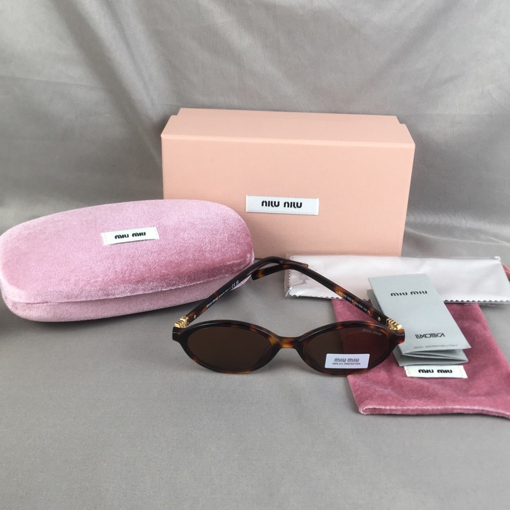 Miu Miu Regard sunglasses Camel Beige Lenses